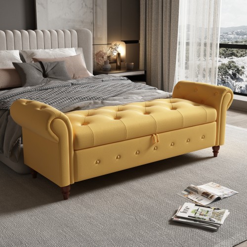 Modern upholstered end - end, of