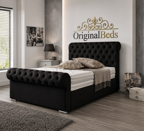 Quality sleigh bed frame - quality,