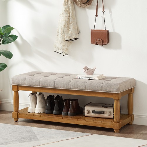 Classic linen upholstered end - classic,