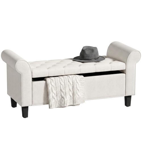 Storage ottoman bench - storage,