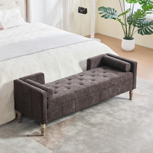 Modern chenille button tufted - chenille,