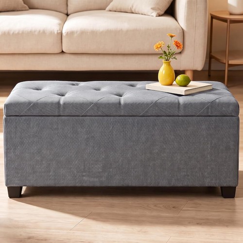 Storage ottoman bench - 43, in