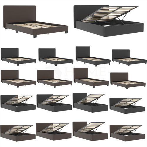 Ottoman storage bed - bed, gas