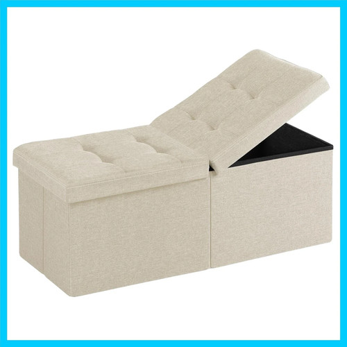 Inch storage ottoman - ottoman, bench