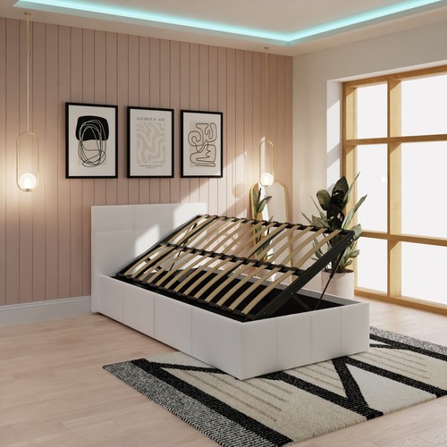 Side lift 3ft ottoman bed - lift,
