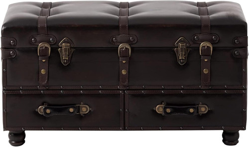 Vintage storage bench - vintage,