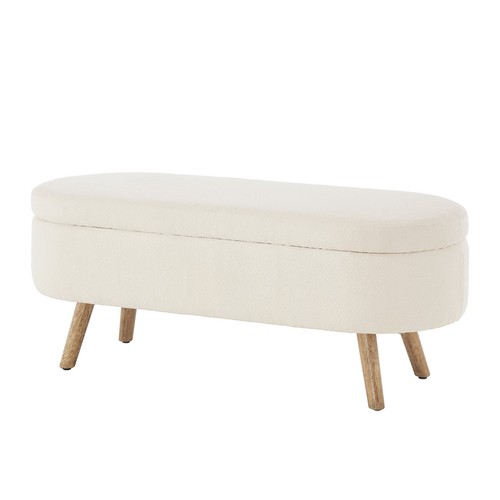 Luxury oval boucle - boucle, storage