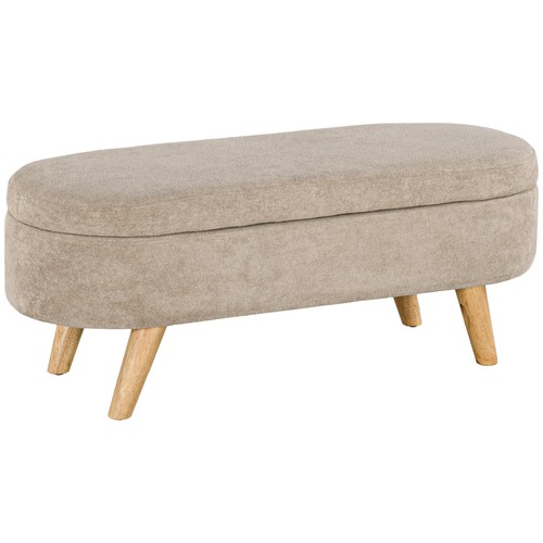 Storage ottoman bench - storage, 43.3"