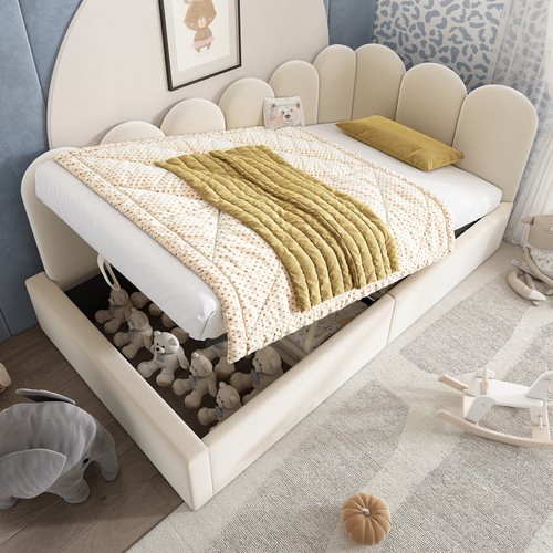 Upholstered daybed bed with - daybed,