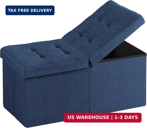 Inch ottoman with storage - 30-inch,