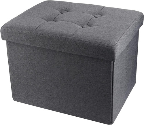 Storage ottoman footrest stool - storage,