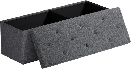 Foldable storage ottoman - foldable,