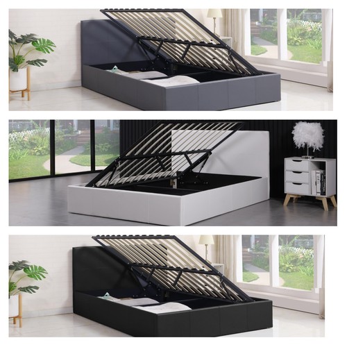 Ottoman storage bed with side - storage,