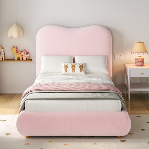 Upholstered bed 3ft single - bed,